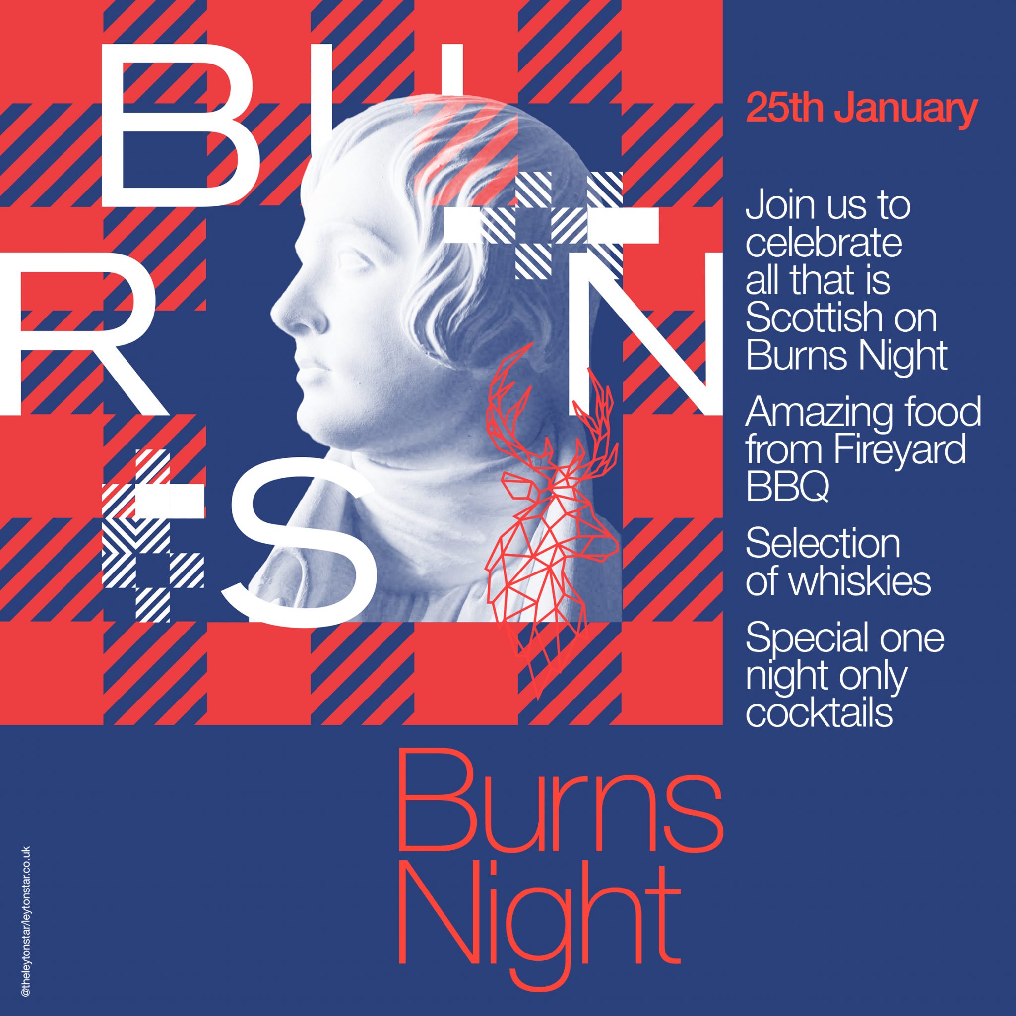 Burns Night Leyton Star